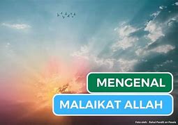 Dalil Malaikat Diciptakan Dari Nur Atau Cahaya